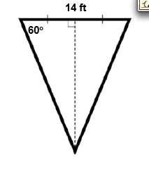 3. a sign company is building a sign with the dimensions shown. what is the area, in square feet, of