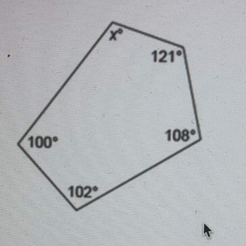 Solve for x a. 98° b. 109° c. 101° d. 105°