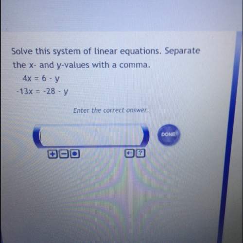 Solve this system of linear equations! idk know these