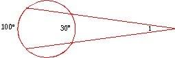 M∠1 = _° what is the measure of angle one? picture is provided below 35 50 65