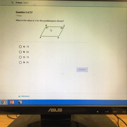 What is the value of x for the polygon shown below