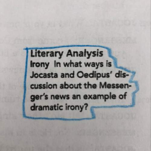 In what ways is jocasta and oedipus’ discussion about the messenger’s news an example of dramatic ir