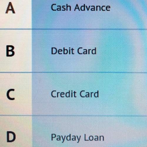 Which payment type is best if you are trying to stick to a budget?