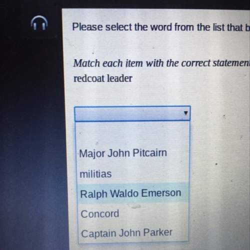 Who was the redcoat leader (major john pitcairn,militias, ralph waldo emerson, concord, captain john