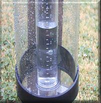 The weather instrument shown in the photo above is a a. barometer b. rain gauge c. weather satellit