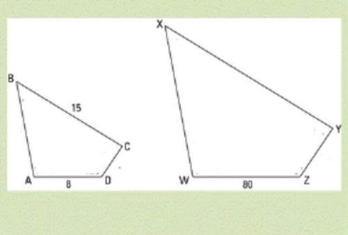 In the figure below, figure abcd is similar to figure wxyz. what is the length of side xy?