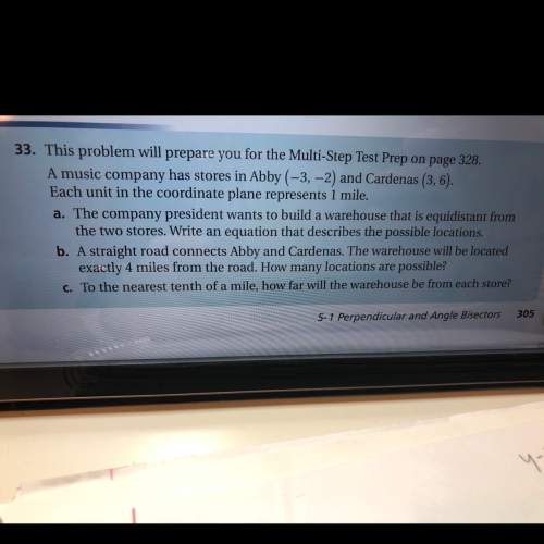 Im confused. i need with parts a, b, and c. the unit is perpendicular and angle bisectors.