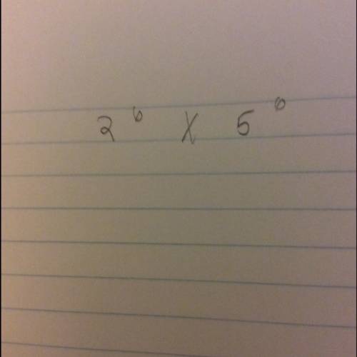 Is there another number that has the prime factorization of 2x2x2x2x2x2x5x5x5x5x5x5? explain.