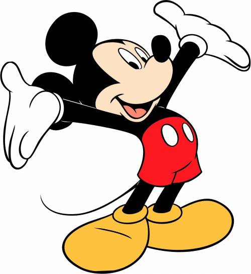 What color are mickey mouse’s and goofy’s gloves? ?