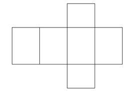 Draw a net for each of the following shapes:  (a) rectangular prism (b) triangular prism (c) pyramid