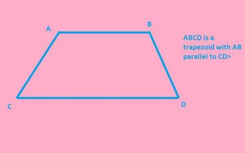 You can draw a quadrilateral with one set of parallel lines and no right angles. true false