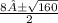 \frac{8 ±\sqrt{160} }{2}