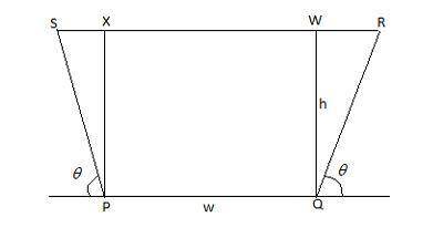 Find the area of the trapezoidal cross-section of the irrigation canal shown below. your answer will