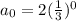 a_0=2(\frac{1}{3})^0