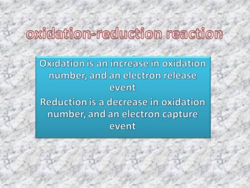 Which substance loses electrons in a chemical reaction?   a)the one that is oxidized, which is the o