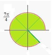 Find the exact value by using a half-angle identity. sin seven pi divided by eight