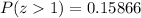 P(z1)=0.15866