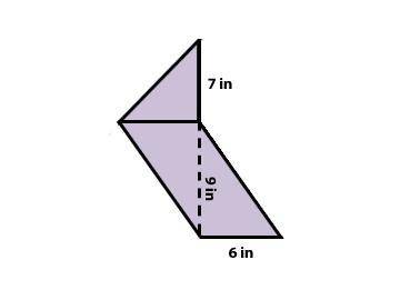 Find the area of the white region in the diagram shown