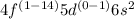 4f^{(1-14)}5d^{(0-1)}6s^2
