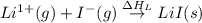 Li^{1+}(g)+I^-(g)\overset{\Delta H_L}\rightarrow LiI(s)