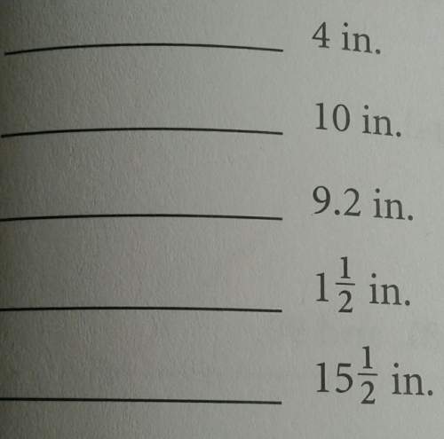 If the scale being used is 2 in. = 50 mi. , find the actual distance of each line segment.