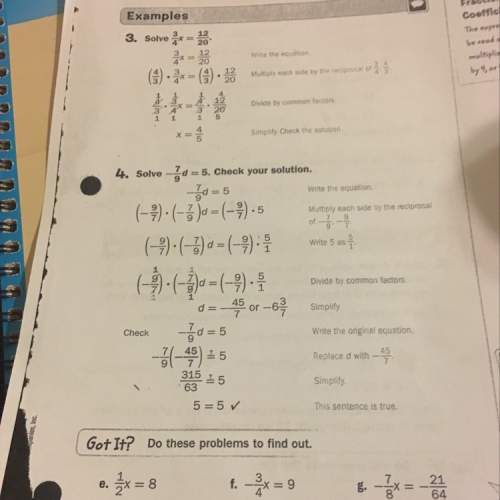 With with number 3,4 and e-g and also explain how you got the answer