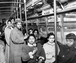 Send the seating arrangement on this southern bus reflects changes started by the ruling in d.c. v.