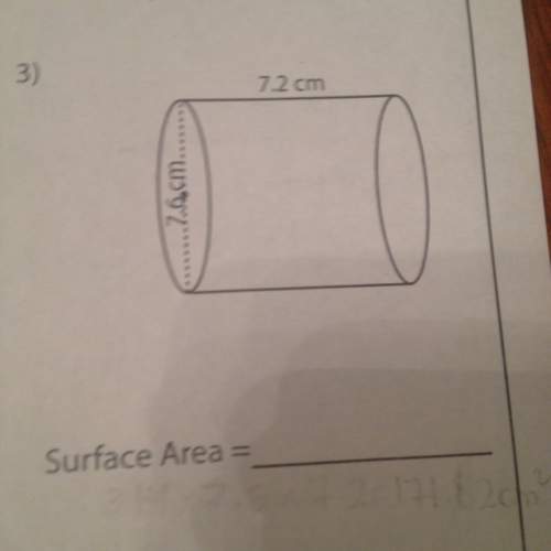 Can someone tell me the answer step by step about the surface area i really need