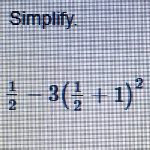 Simplify enter your answer as a simplified fraction.