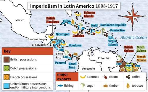 Which of the following statements does the map best support? a. european and american imperialism w