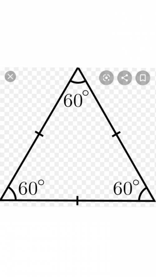 Ineed to classify what triangle this is and these are the choices equilateral, isosceles, scalene an