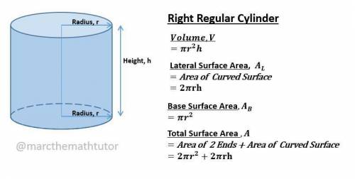 Find the volume of a cylinder with a radius of 5 cm and a height of 10 cm. then, find the volume of
