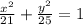 \frac{x^2}{21}+\frac{y^2}{25}=1