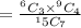 =\frac{^6C_{3}\times ^9C_{4}}{^15C_{7}}