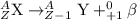 _Z^A\textrm{X}\rightarrow _{Z-1}^{A}\textrm{Y}+_{+1}^0\beta