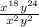 \frac{x^{18}y^{24}}{x^2y^2}