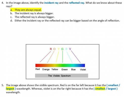 9th k12 gca light test review sheet for physics!  100   1. the electromagnetic spectrum give the em