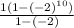 \frac{1(1-(-2)^{10})}{1-(-2)}