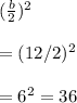 (\frac{b}{2})^2\\\\=(12/2)^2\\\\=6^2=36