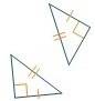 Will rate brainliest  which pair of triangles can be proven congruent by the hl theorem?