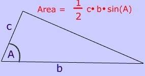 What is the area of δabc?  round to the nearest tenth of a square unit. 3.9 square units 8.4 square