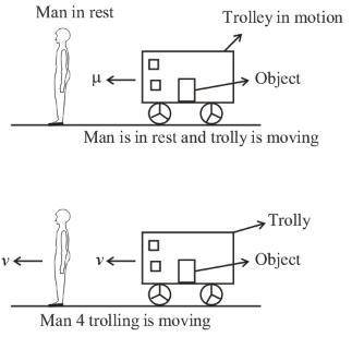 Why is it important to define a frame of reference?  a. an observer cannot be moving. b. motion must