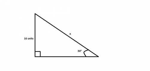 Solve for x. round your answer to 2 decimal places. a right triangle is shown with the hypotenuse la