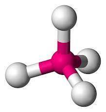 What is the bond angle in a tetrahedral molecule?