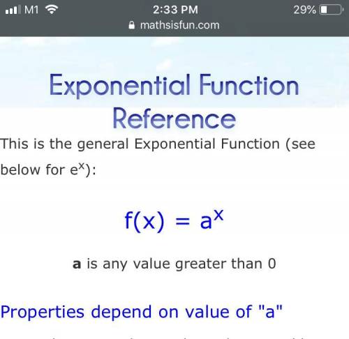 30 points    is f(x)=3x+1 a exponential function?