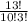 \frac{13!}{10!3!}