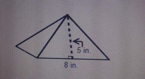 ** asap (20 points)what is the total surface area of the square pyramid​