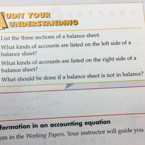 These accounting questions are hard to find in the book.