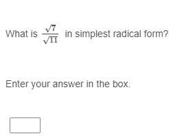 How do i simplify this radical? (screenshot)