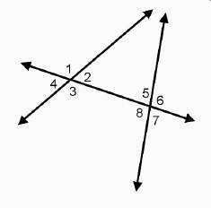 In the diagram, the measure of angle 5 is (10x – 9)°, and the measure of angle 7 is (9x)°. what is t